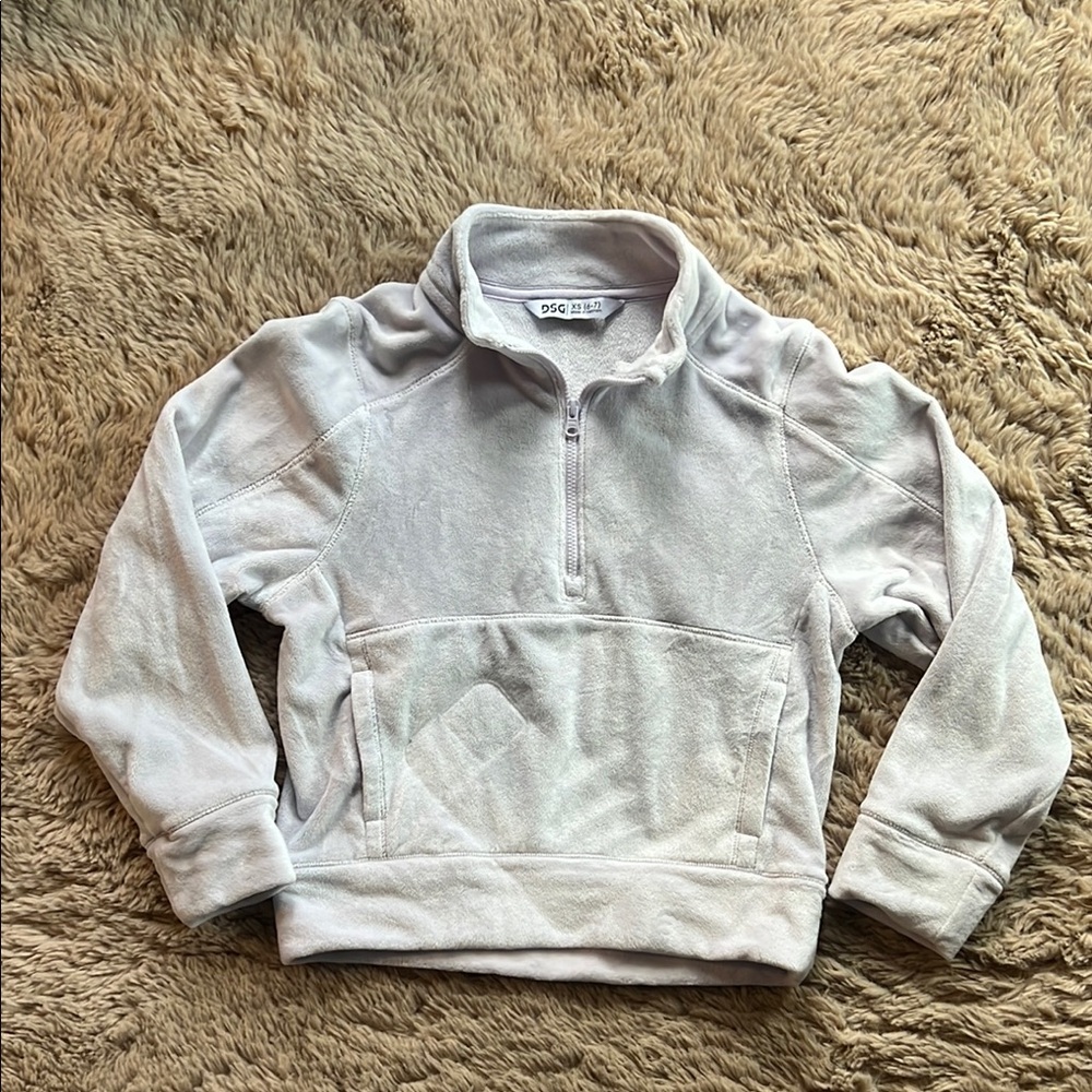 DSG Soft Light Purple Quarter-Zip Pullover